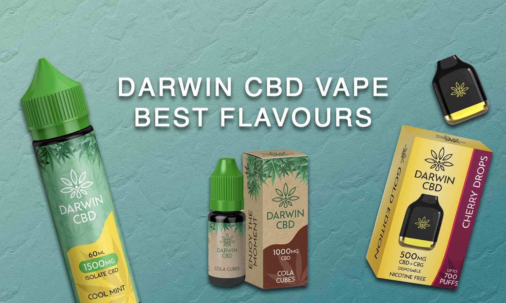 Mixture of the Best Darwin CBD Vape Flavours